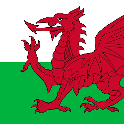 Bandera de Gales